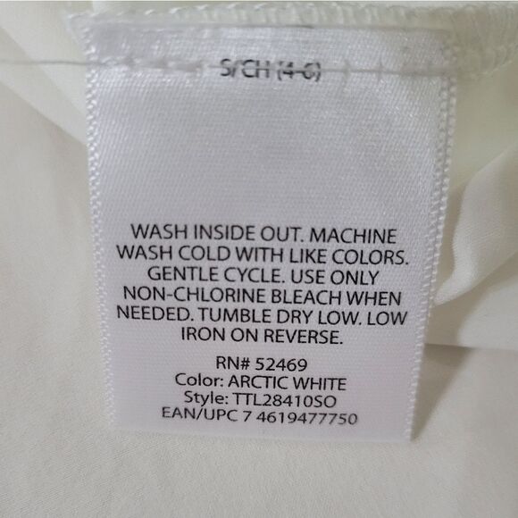 Time and Tru White Camisole Tank Top - Picture 10 of 11